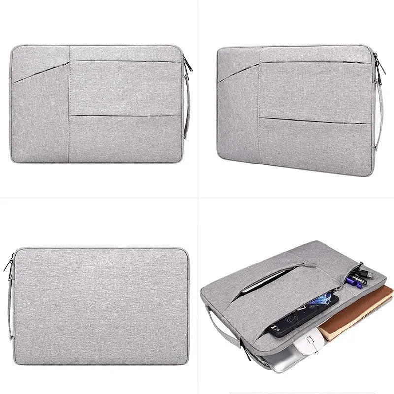 Multifunction High Quality Waterproof Laptop Sleeve Bag-Navy Blue