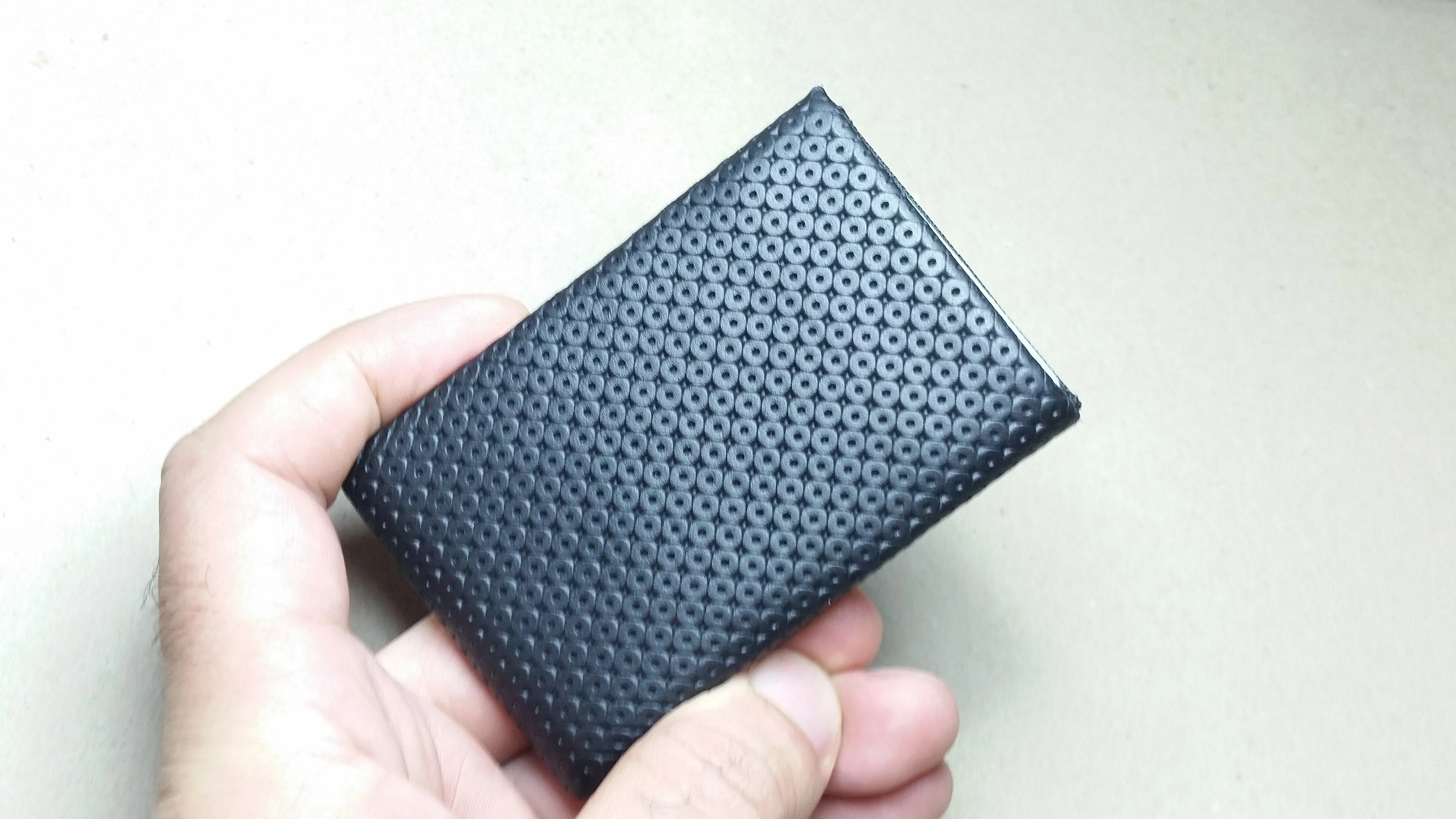 Nero Wallet 01 Design Series - The Ultimate Minimalist Wallet - RFID protection 4  1