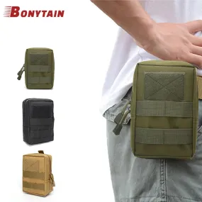 Nylon Tactical Molle Waist Bag - Outdoor Military Fanny Pack