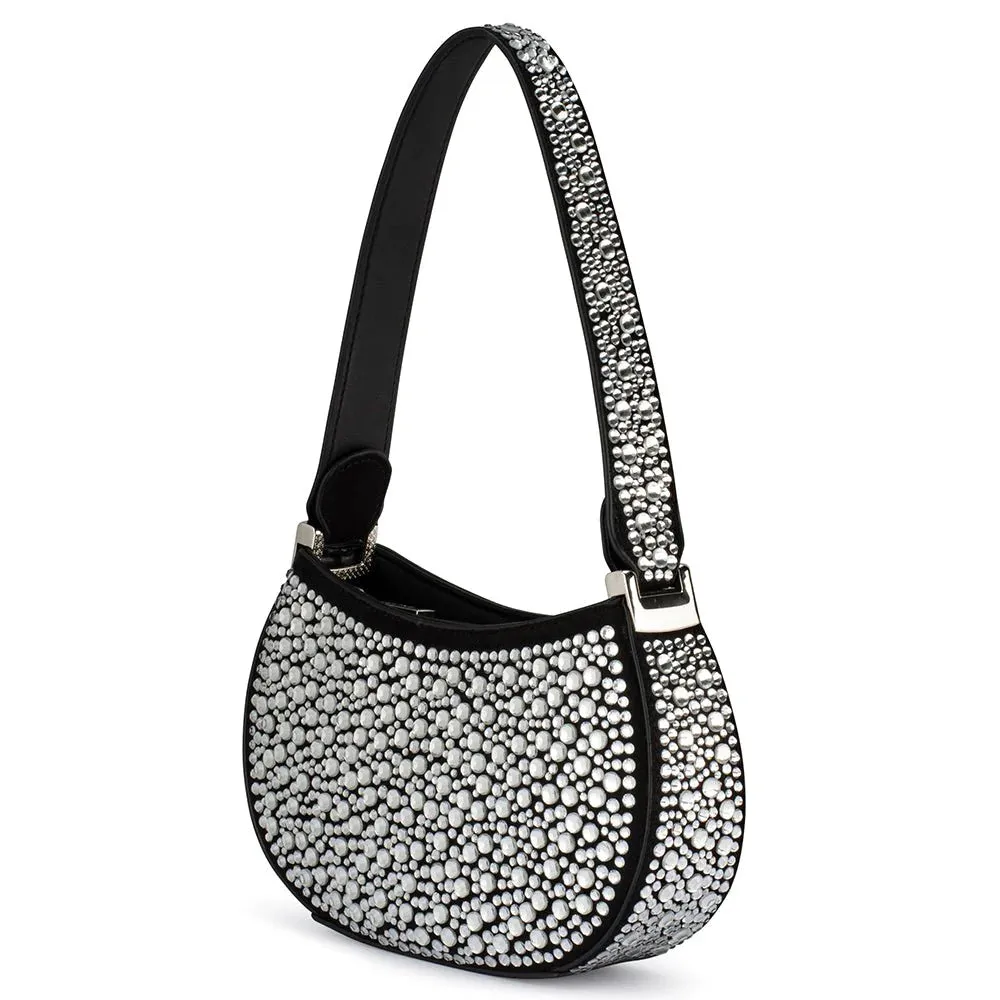 OB2130 DESIE CRYSTAL SHOULDER BAG