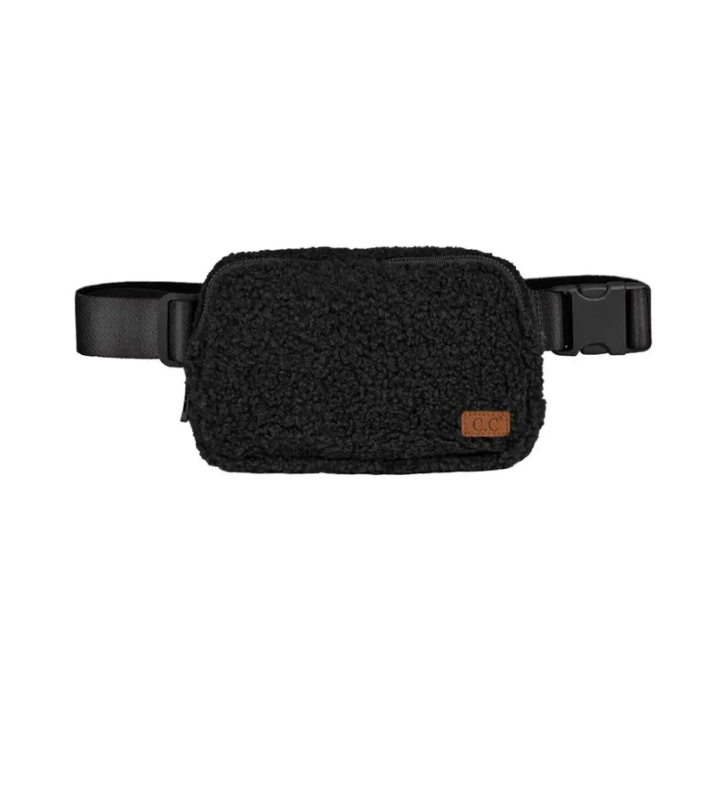 On the Go Sherpa Belt Sling Bag