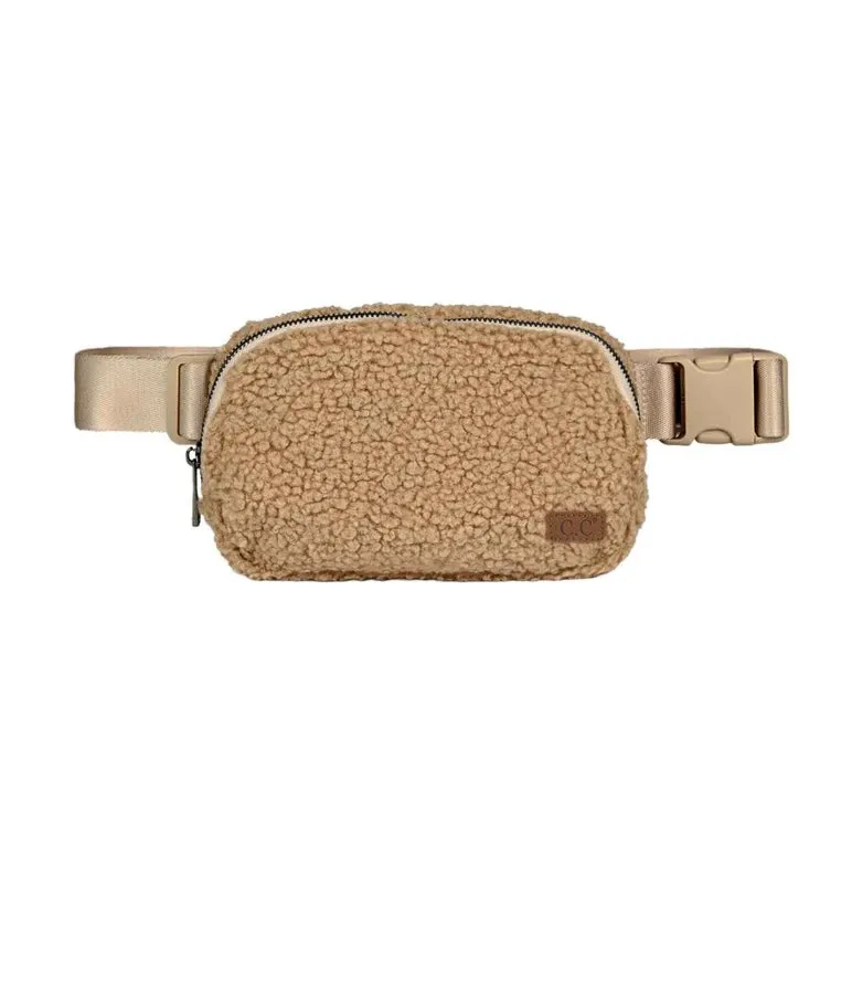 On the Go Sherpa Belt Sling Bag