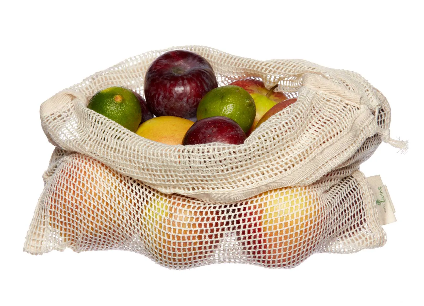 Organic Cotton Produce Bags (Pack of 3)