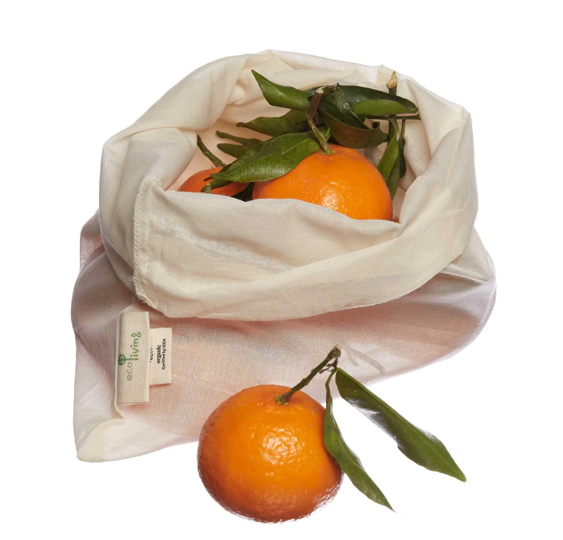 Organic Cotton Produce Bags (Pack of 3)