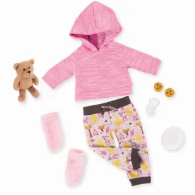 Our Generation Dollwear - Pyjamas w. Teddy