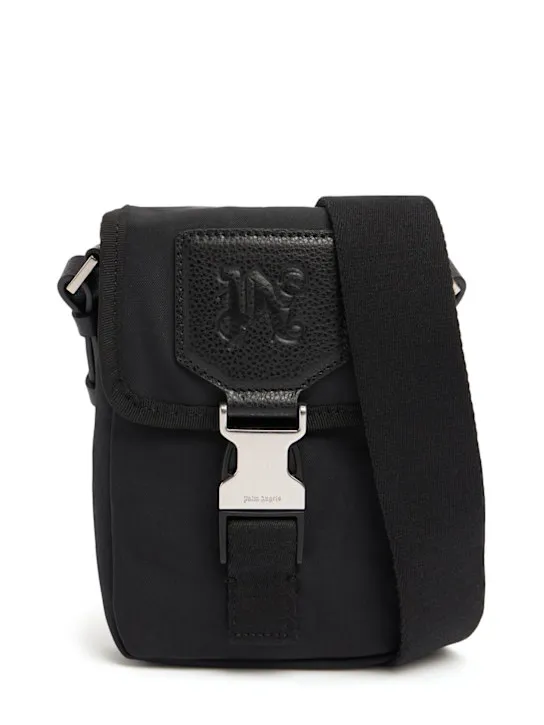 Palm Angels   Monogram nylon crossbody bag 