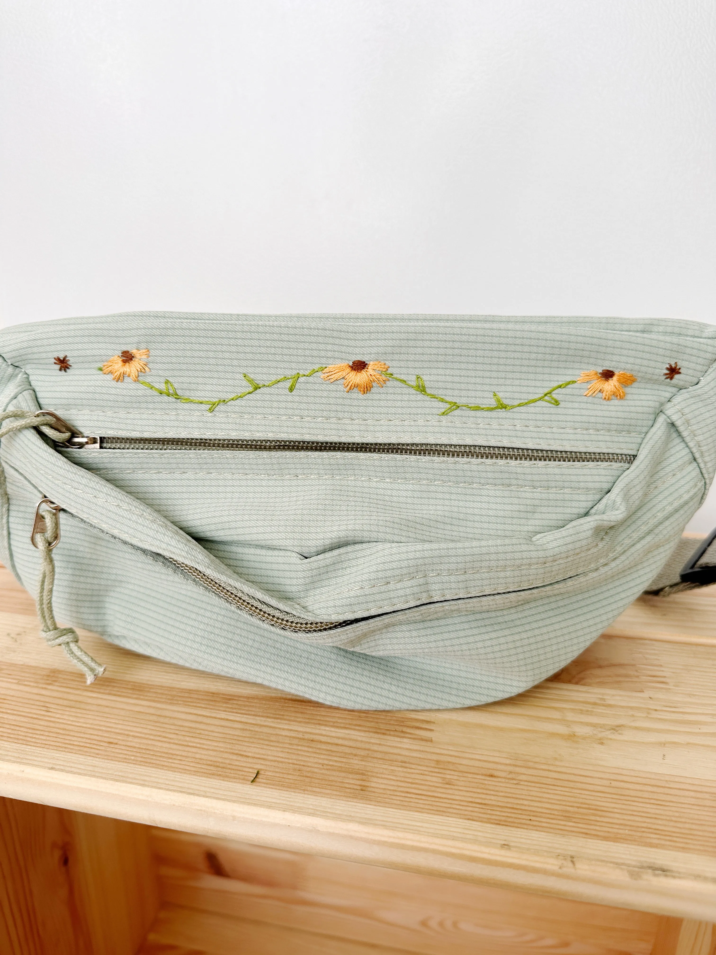 Palos Verdes Hand Embroidered Fanny Pack