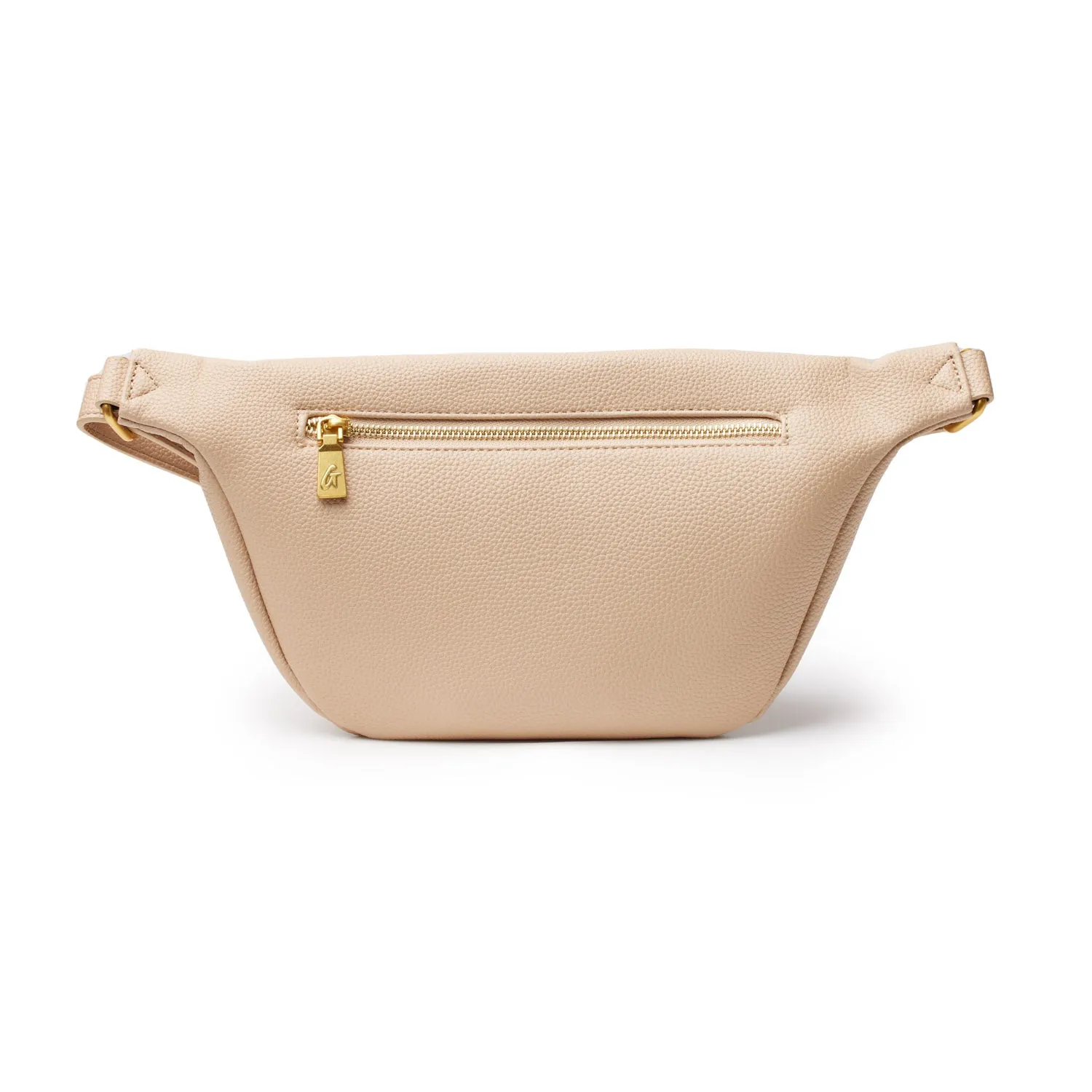 PEBBLE FANNY PACK - NUDE