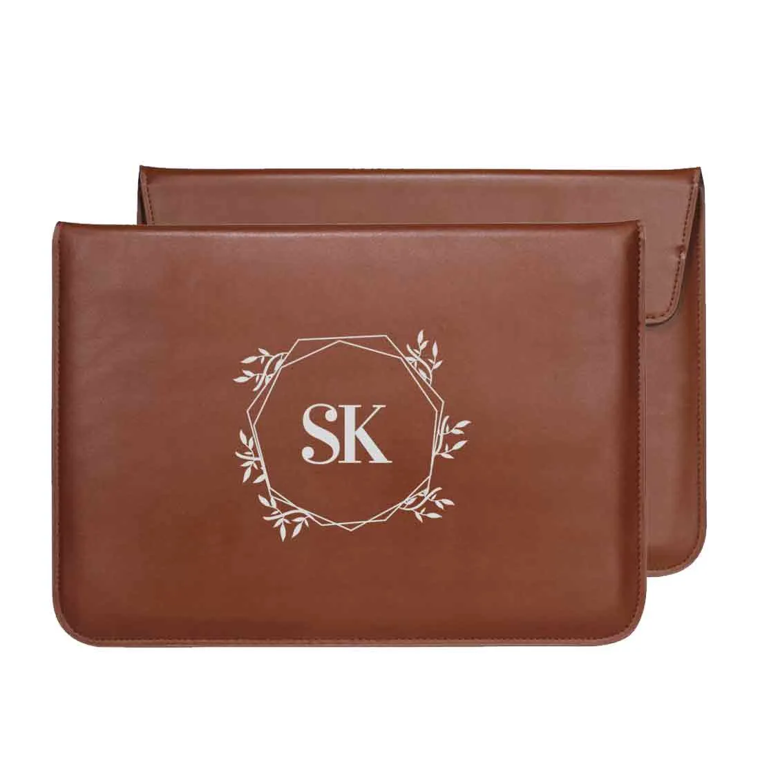 Personalized Office Laptop Sleeve Gifts - Stylish Initial