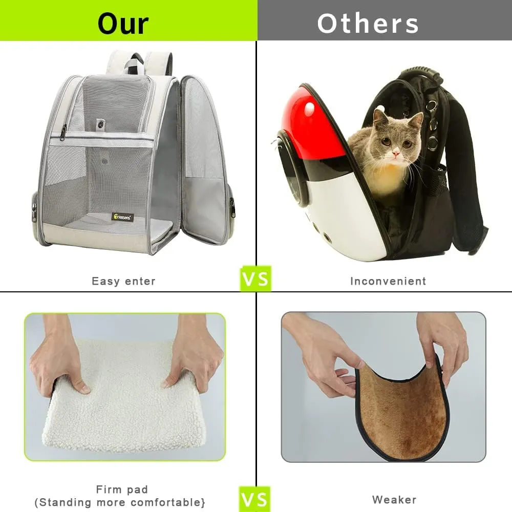 Pet Backpack Carrier for Small Cats Dogs