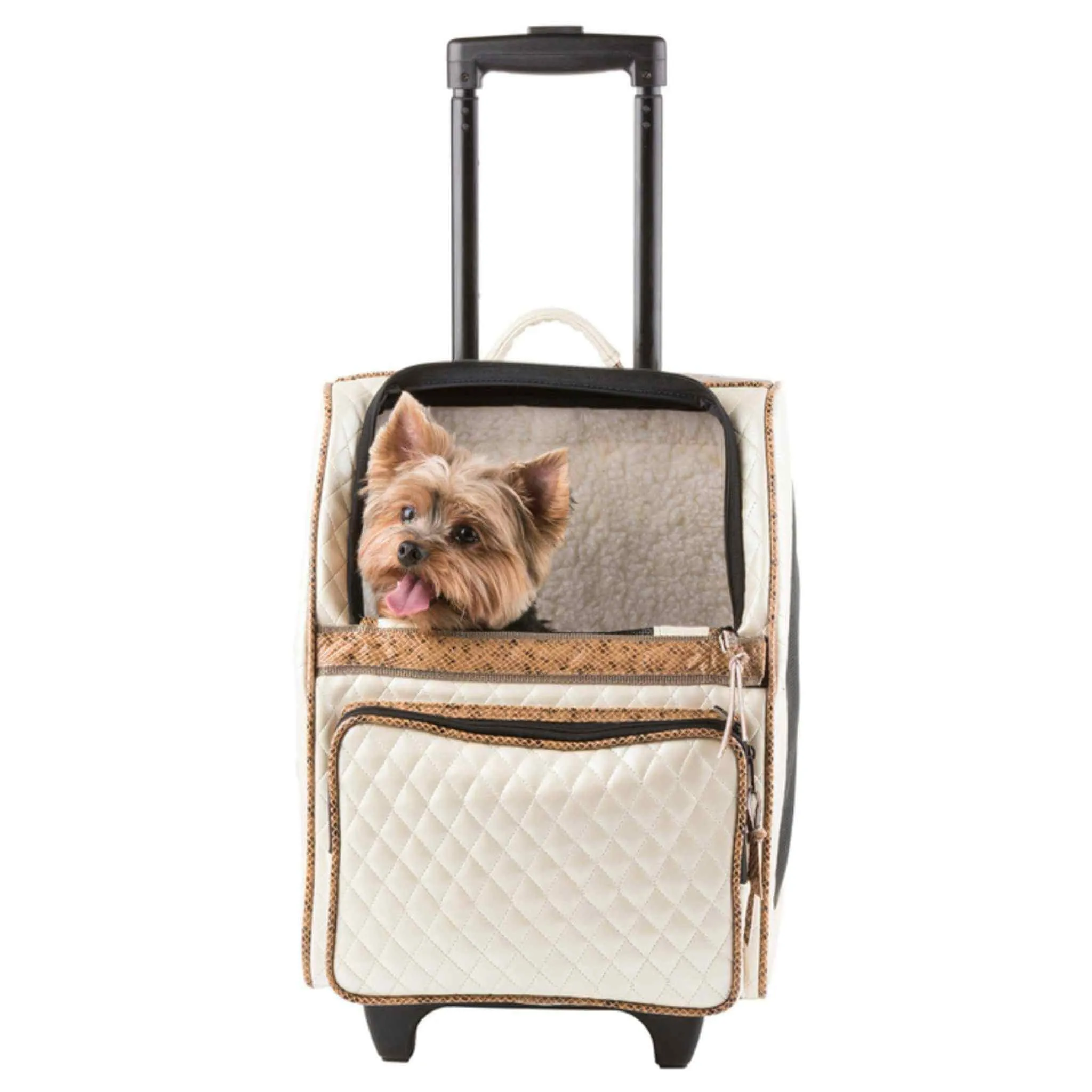 Petote Rio Wheeled Dog Carrier - Airline Approved