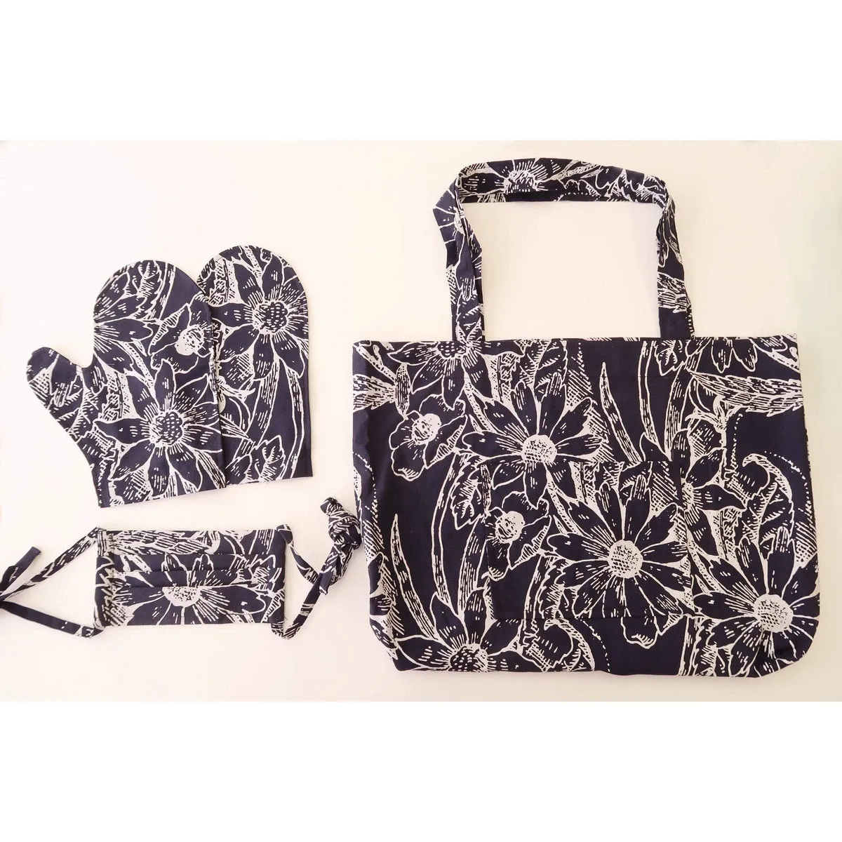 Plumeria Shopping Bag Set