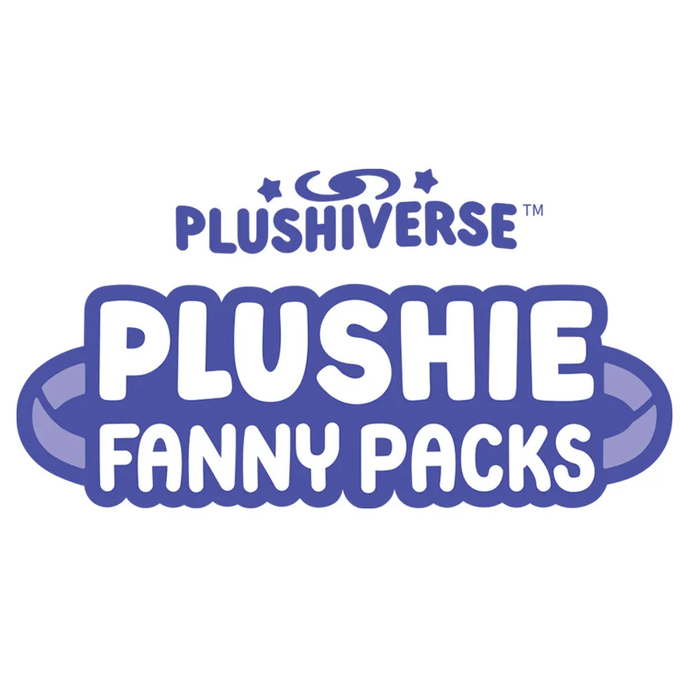 Plushiverse Ruby Red Unicorn Plushie Fanny Pack