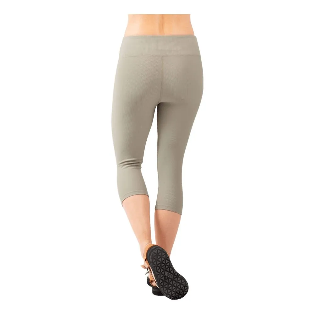 POCKET RIB 3/4 TIGHTS - WOMEN'S BASE LAYER BOTTOMS