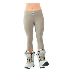 POCKET RIB 3/4 TIGHTS - WOMEN'S BASE LAYER BOTTOMS