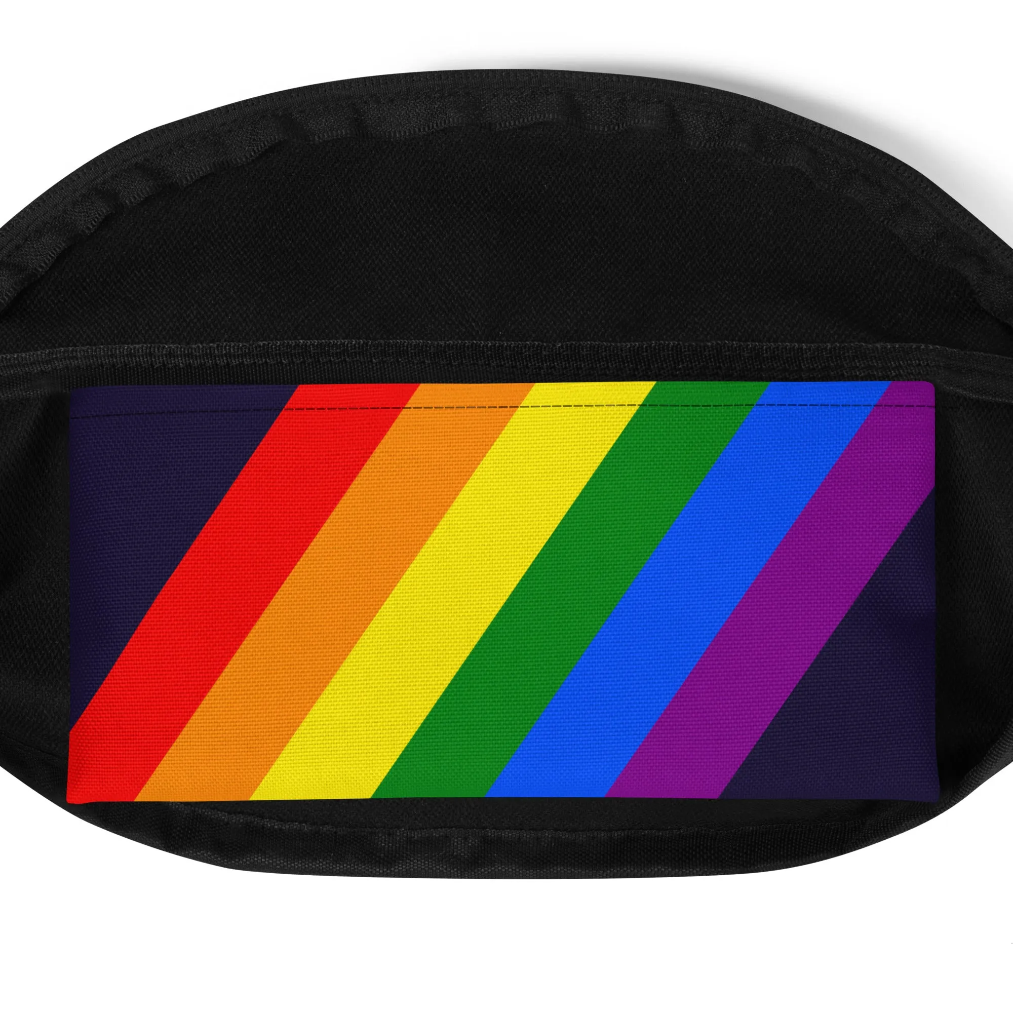 Rainbow Pride Flag Diagonal Fanny Pack/Bum Bag