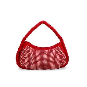 Red Formal Shoulder Bag P36117