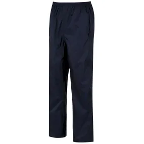 Regatta Men's Pack it Waterproof Over Trousers Navy