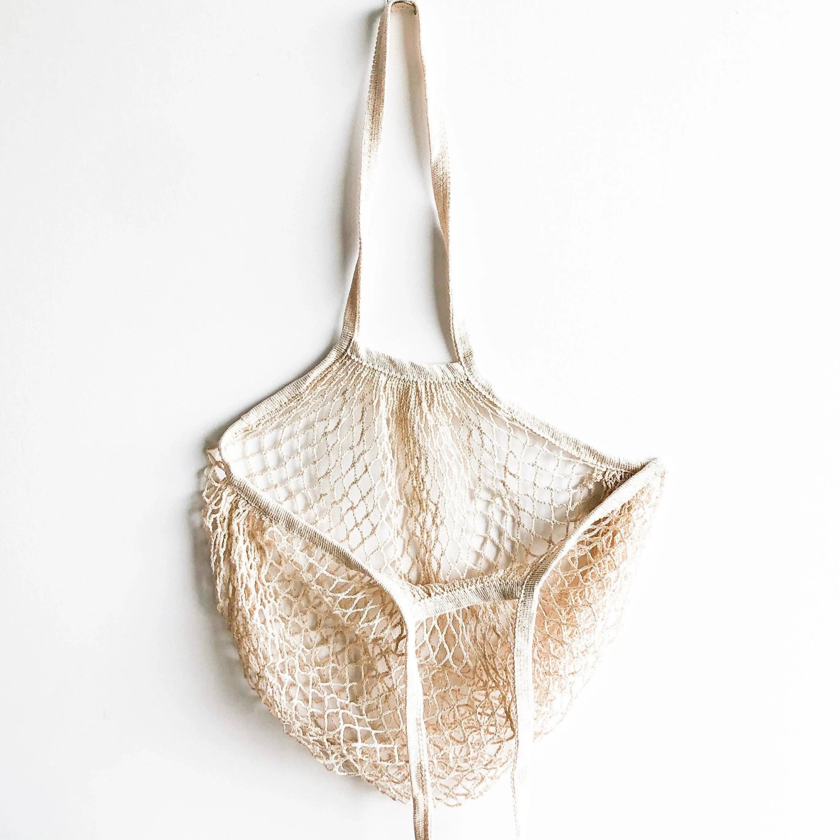 Reusable Organic Eco-Friendly Cotton Mesh Shopping Bag