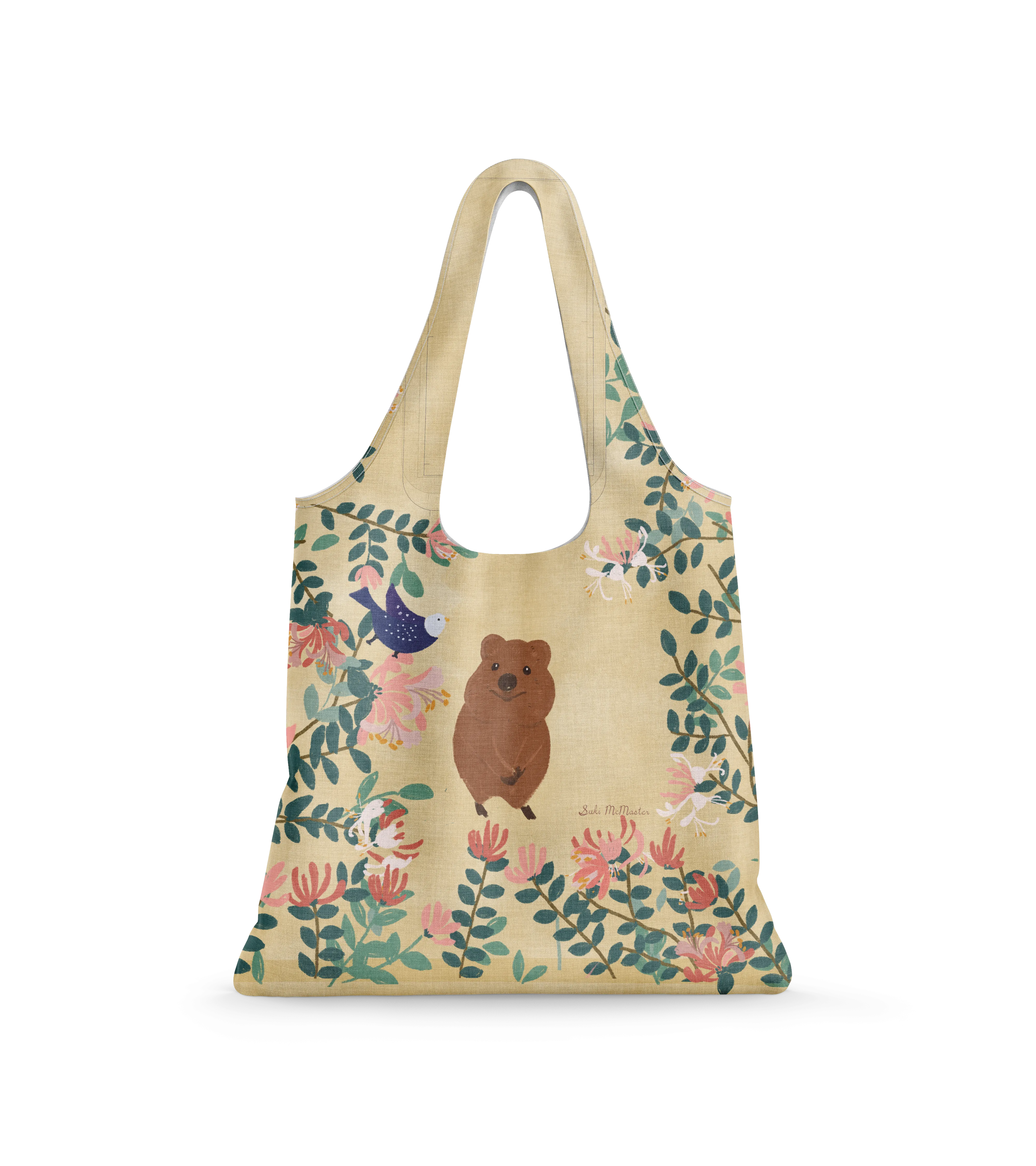 Reusable Shopping Bag - Quokka by Suki McMaster