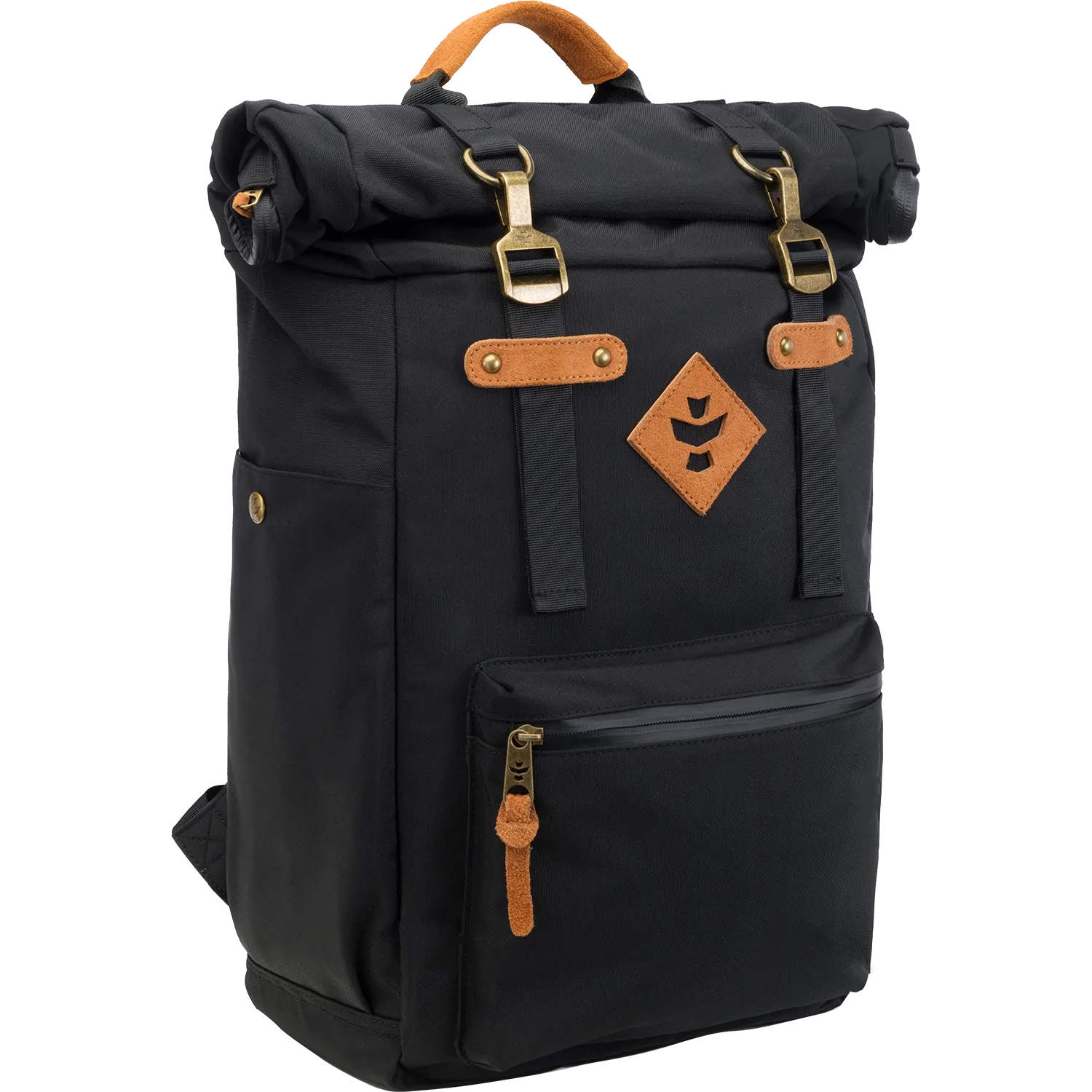 Revelry Drifter Rolltop Backpack - Black