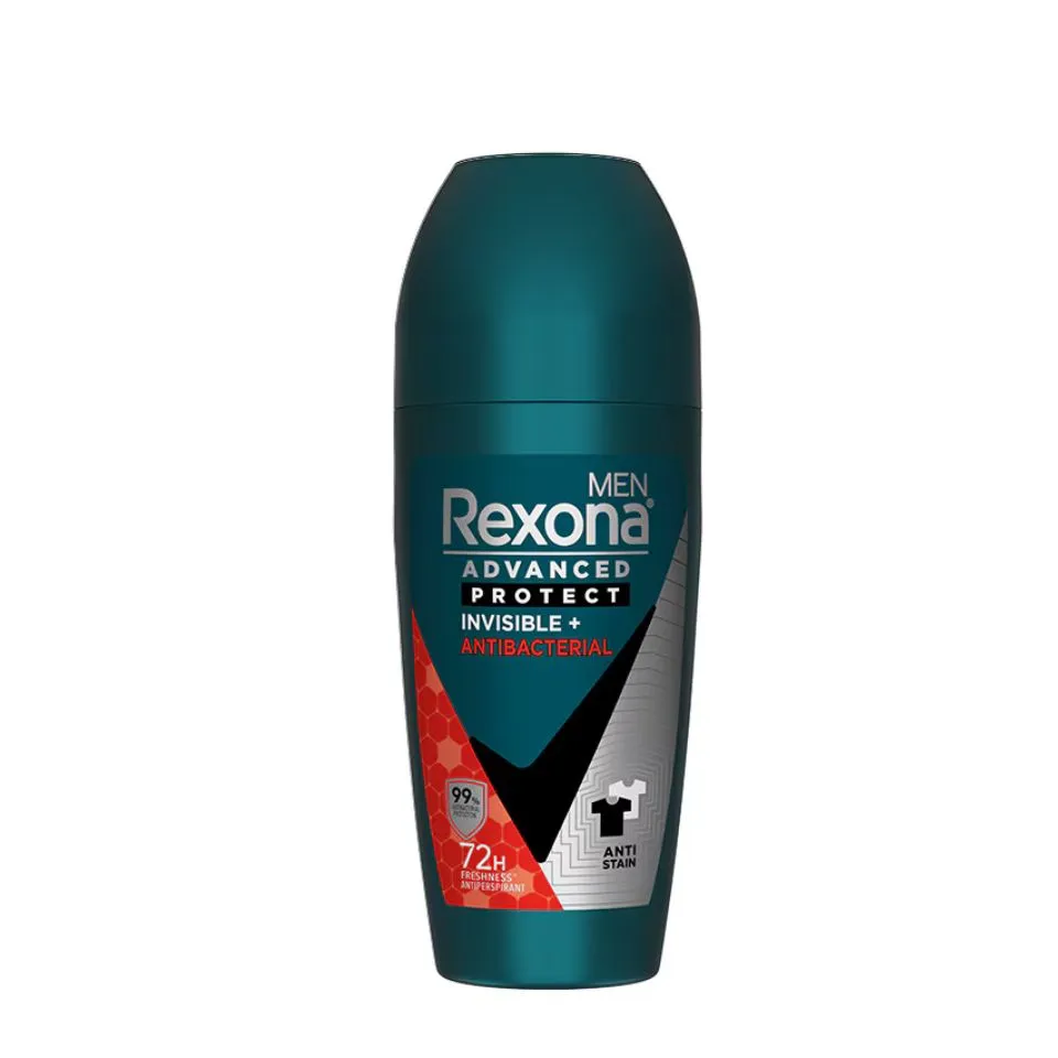 Rexona Deodorant Roll-On Men Invisible   Antibac 45ml