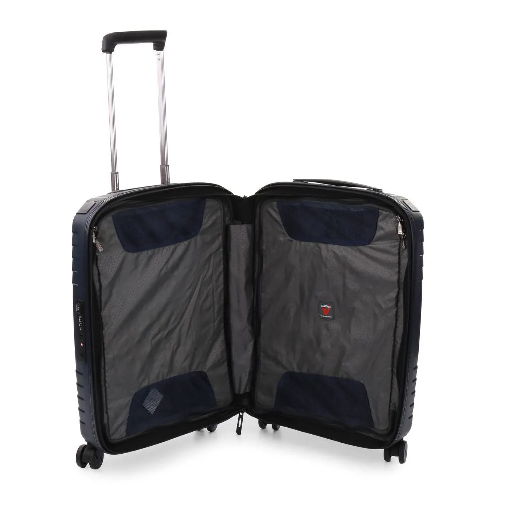 Roncato Ypsilon Carry On 55cm Hardsided Exp Spinner Suitcase Dark Blue