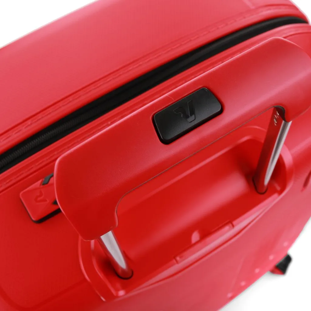 Roncato Ypsilon Carry On 55cm Hardsided Exp Spinner Suitcase Red