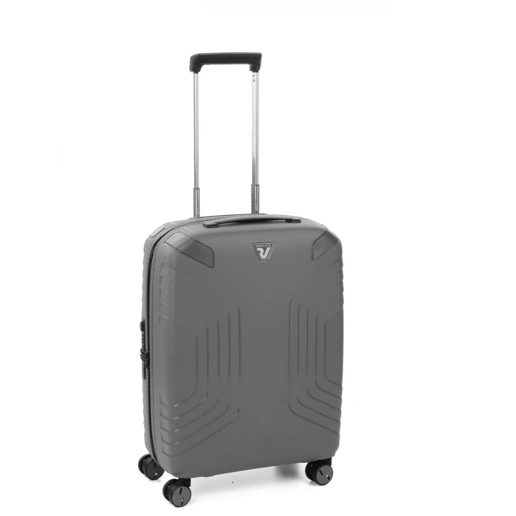 Roncato Ypsilon Carry On 55cm Hardsided Spinner Suitcase Grey