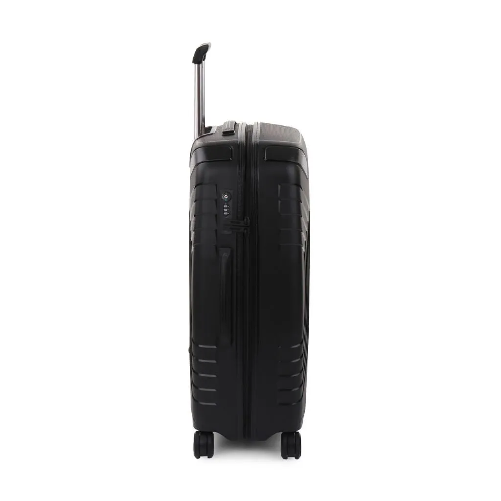 Roncato Ypsilon Hardsided Spinner Suitcase 3pc Set - Black