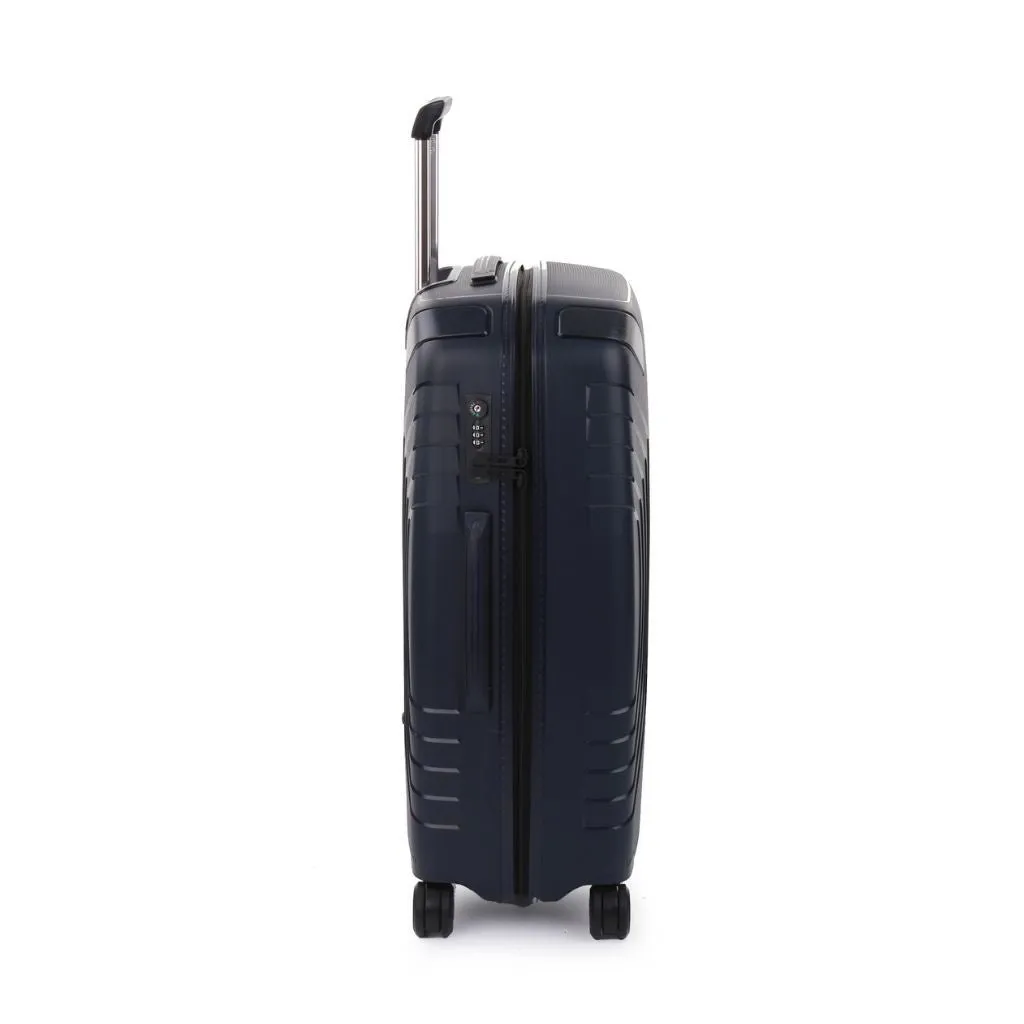 Roncato Ypsilon Hardsided Spinner Suitcase 3pc Set - Dark Blue