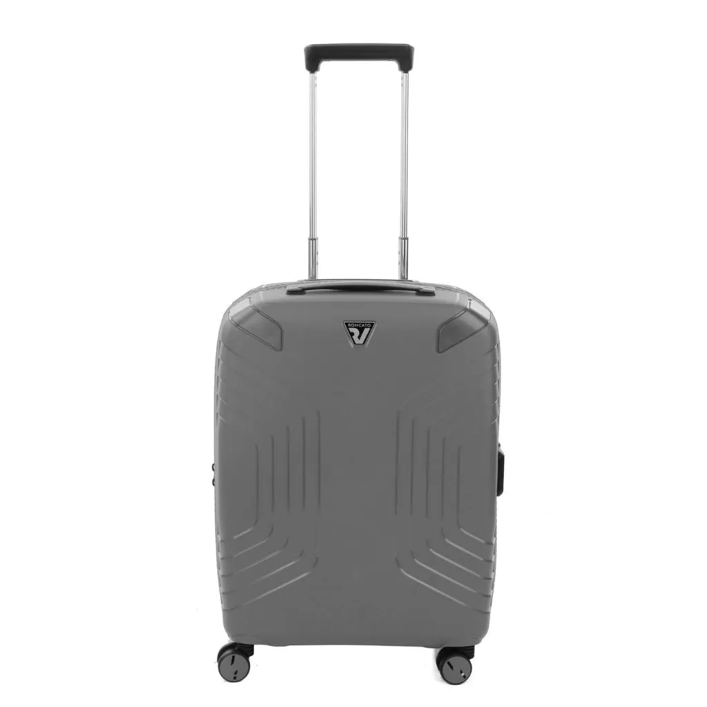 Roncato Ypsilon Hardsided Spinner Suitcase 3pc Set - Grey