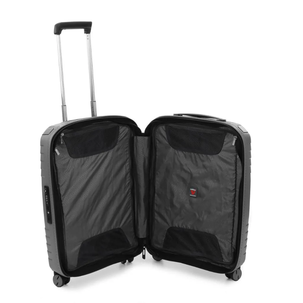 Roncato Ypsilon Hardsided Spinner Suitcase 3pc Set - Grey