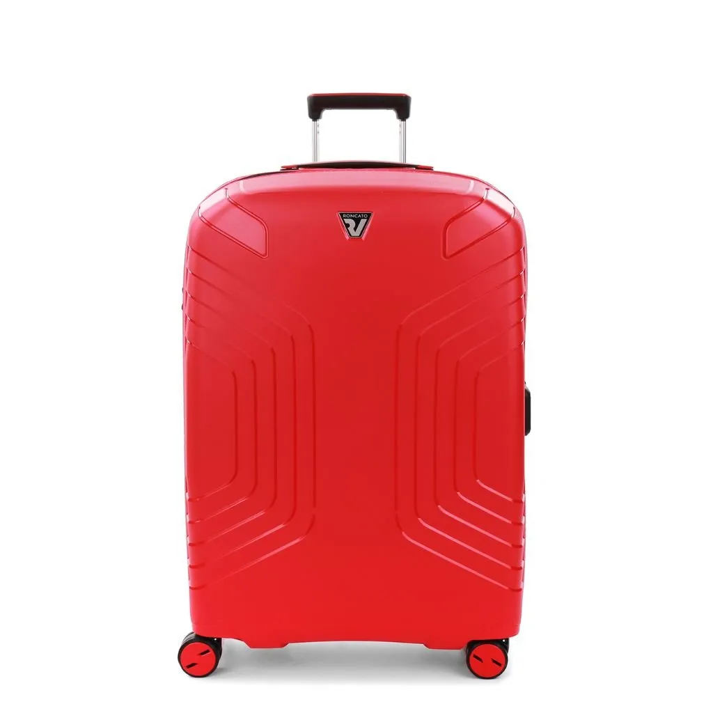 Roncato Ypsilon Hardsided Spinner Suitcase 3pc Set - Red