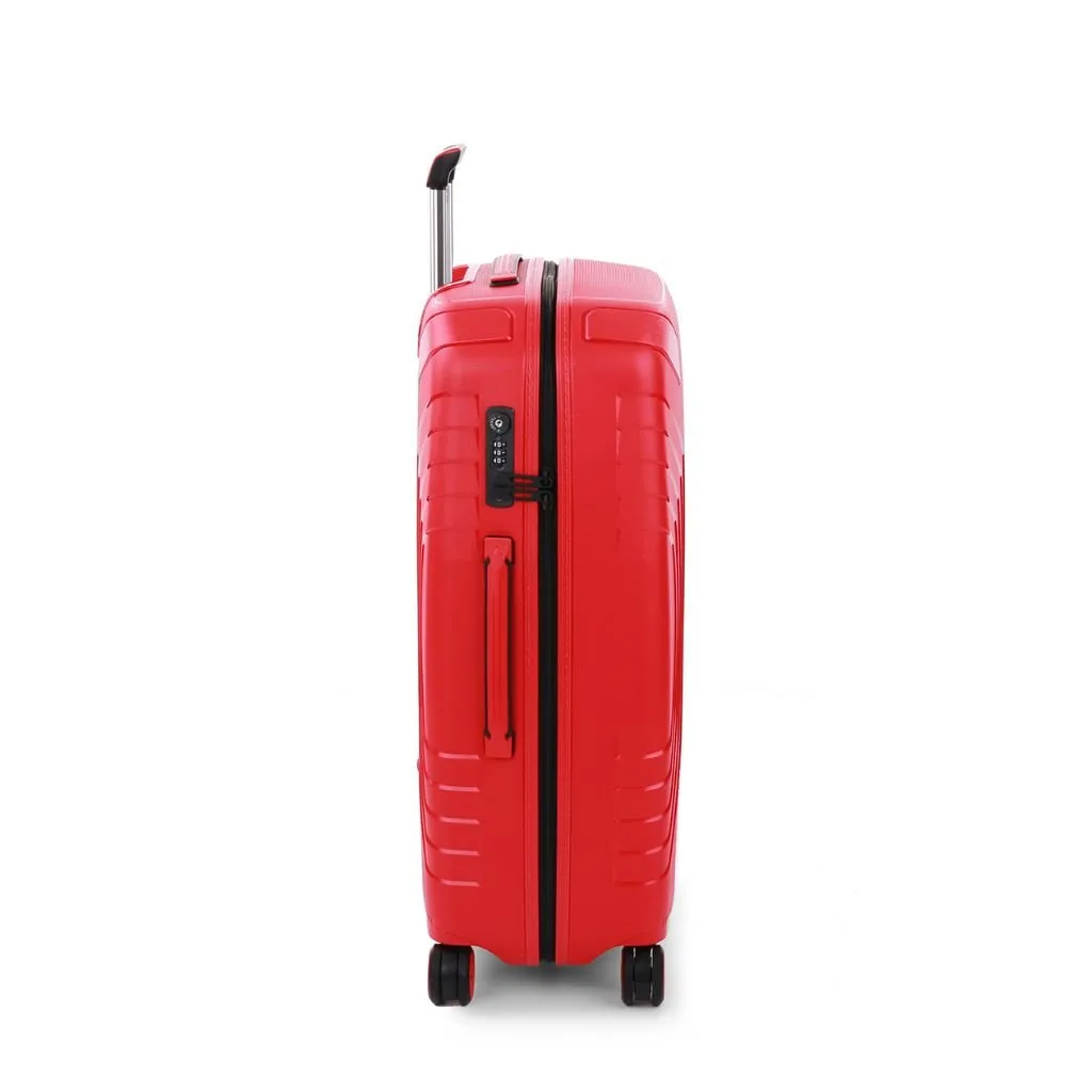 Roncato Ypsilon Hardsided Spinner Suitcase 3pc Set - Red