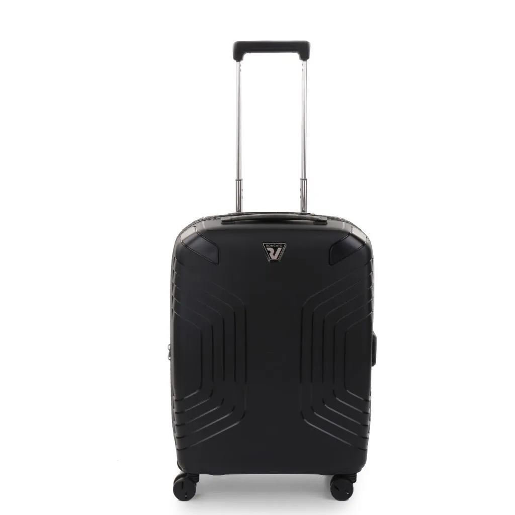 Roncato Ypsilon Hardsided Spinner Suitcase Duo Set - Black