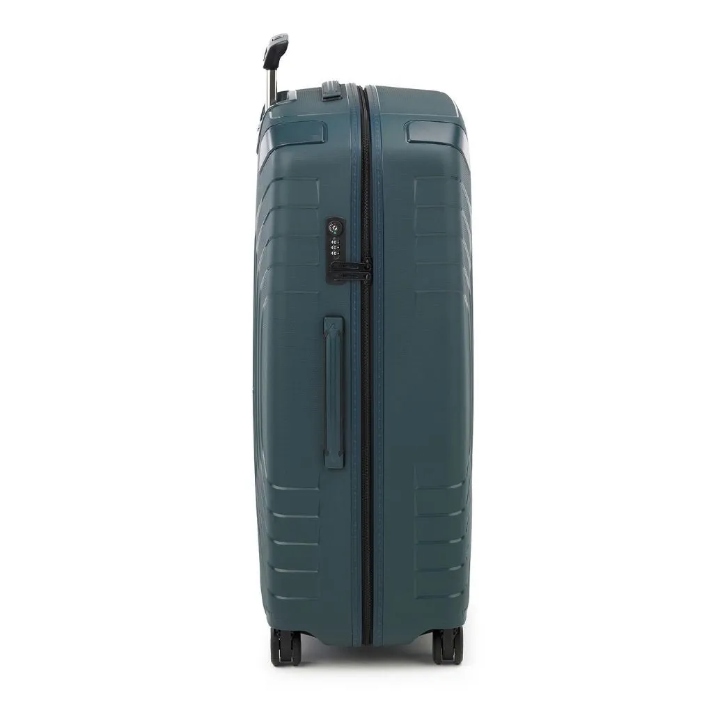 Roncato Ypsilon Hardsided Spinner Suitcase Duo Set - Green