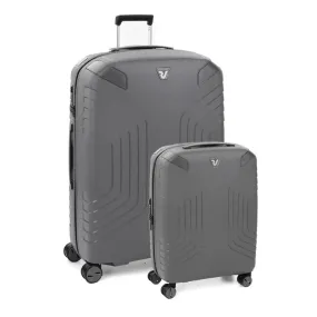 Roncato Ypsilon Hardsided Spinner Suitcase Duo Set - Grey