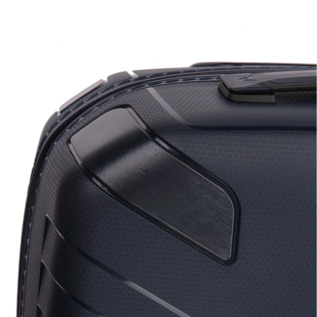 Roncato Ypsilon Medium 69cm Hardsided Exp Spinner Suitcase Dark Blue