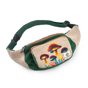 Seamless Adventure Companion: Mushroom Fanny Pack