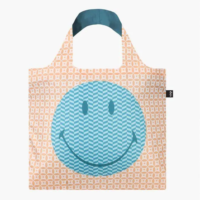 Shopping Bag - Smiley - Geometric