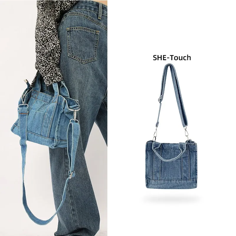 Sigma Denim Shoulder Bag