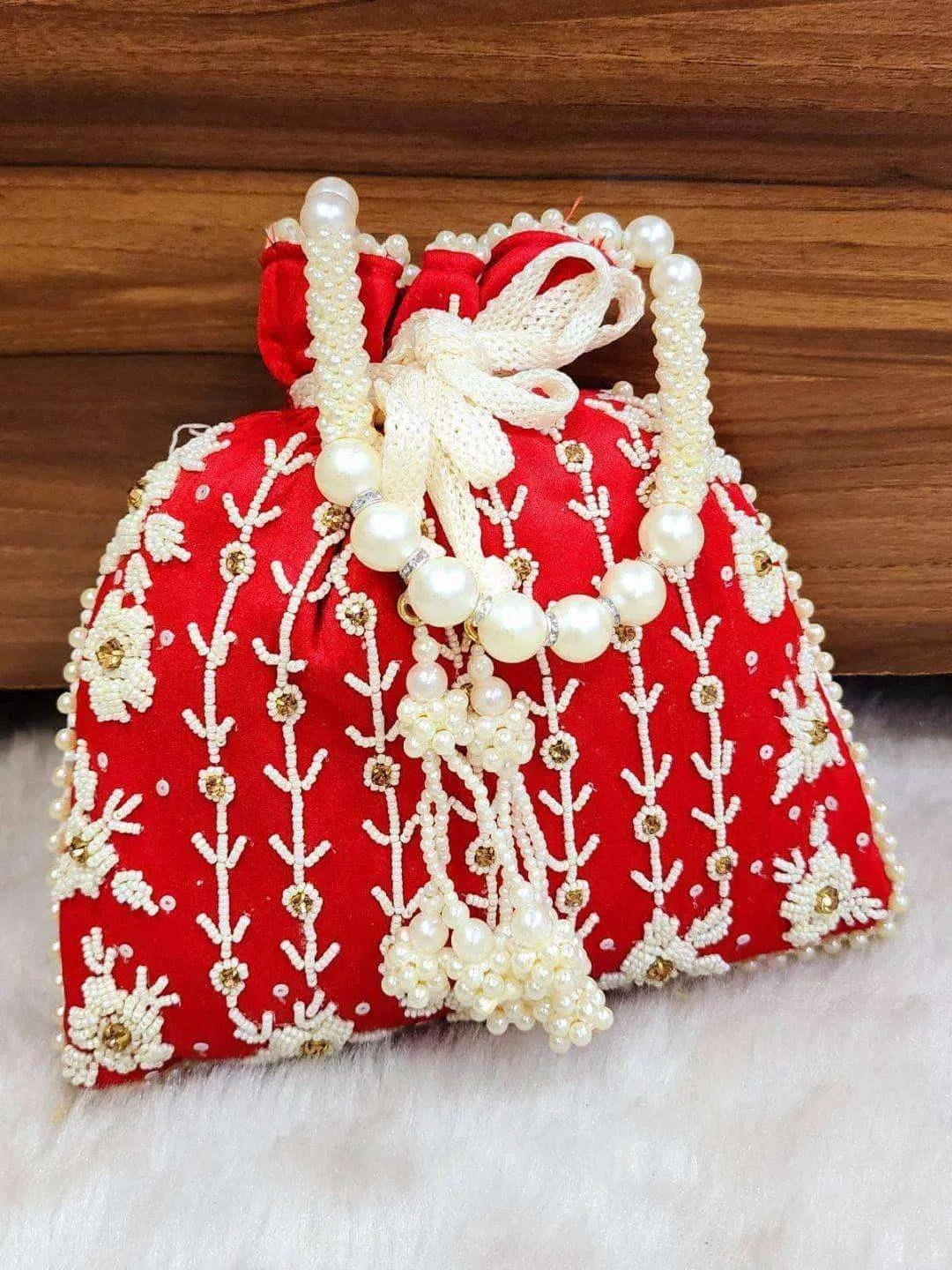 Silk Handcrafted Potli Bag