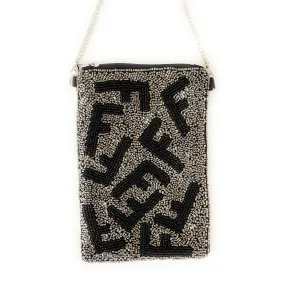 Silver Beaded Purse