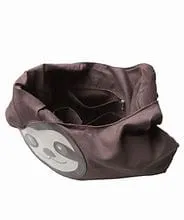 Sloth "Hang Loose" Canvas Hobo Bag by Sleepyville Critters