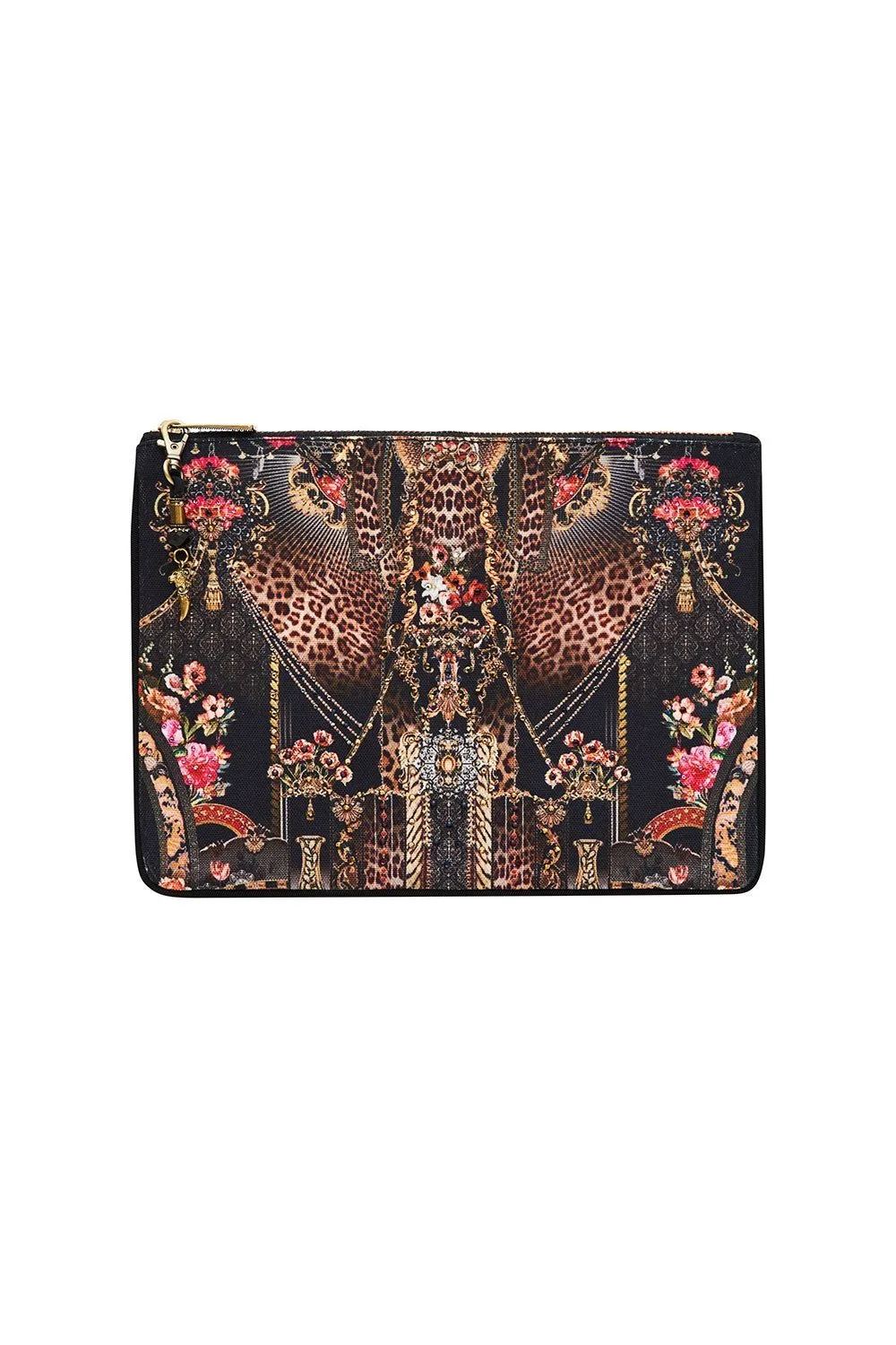 SMALL CANVAS CLUTCH GOTHIC GODDESS