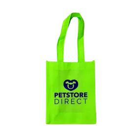 Small Green Shopping Bag by PetStore.Direct