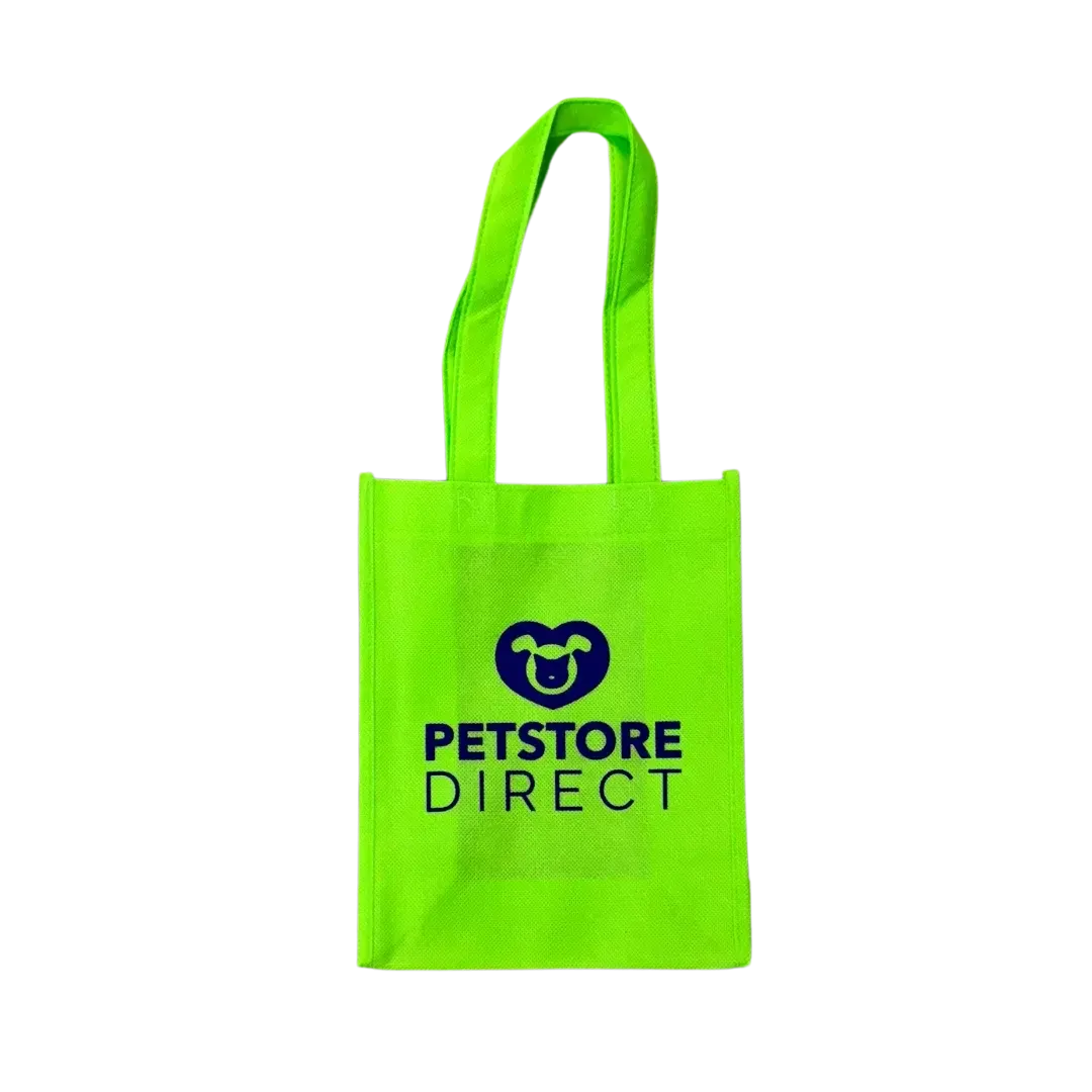 Small Green Shopping Bag by PetStore.Direct