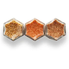 Spicy Salts — Curry, Habanero & Sriracha Infused Salts