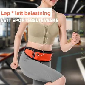 Sports belt waist pack for active lifestyles